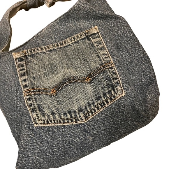 Handmade Jeans Purse - Picture 4 of 6